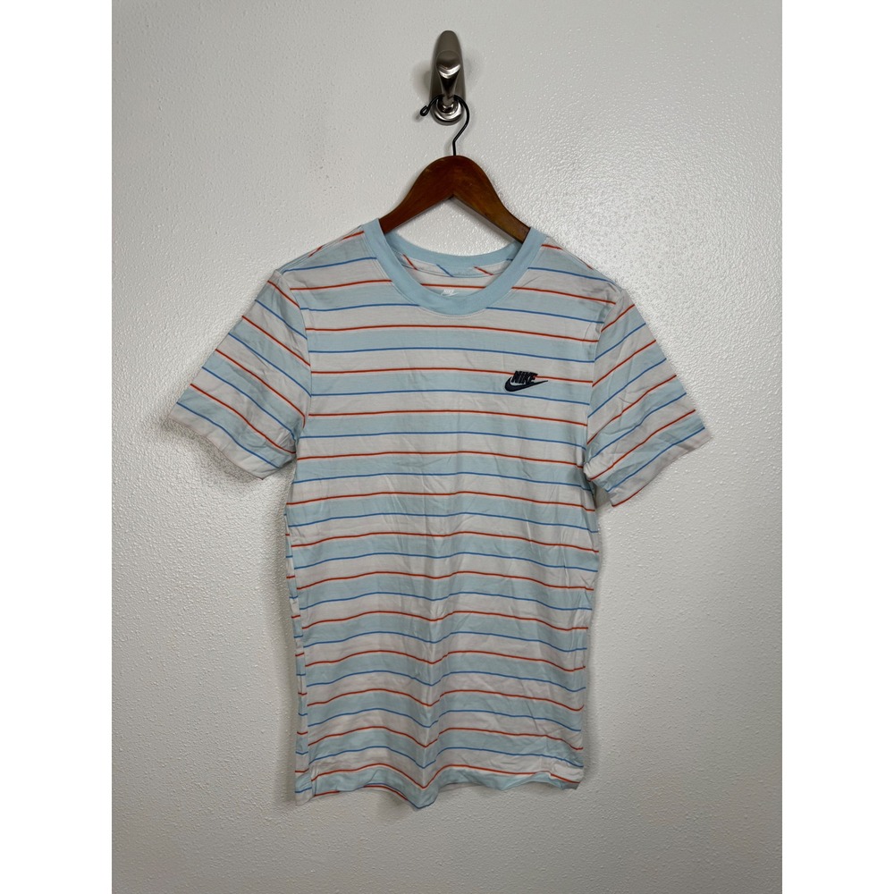 Nike Men's The Nike Tee Striped‎ Short Sleeve Shirt Size Xsmall